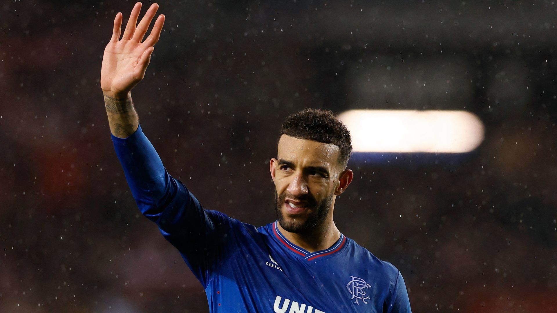 Connor Goldson playing for Rangers-1