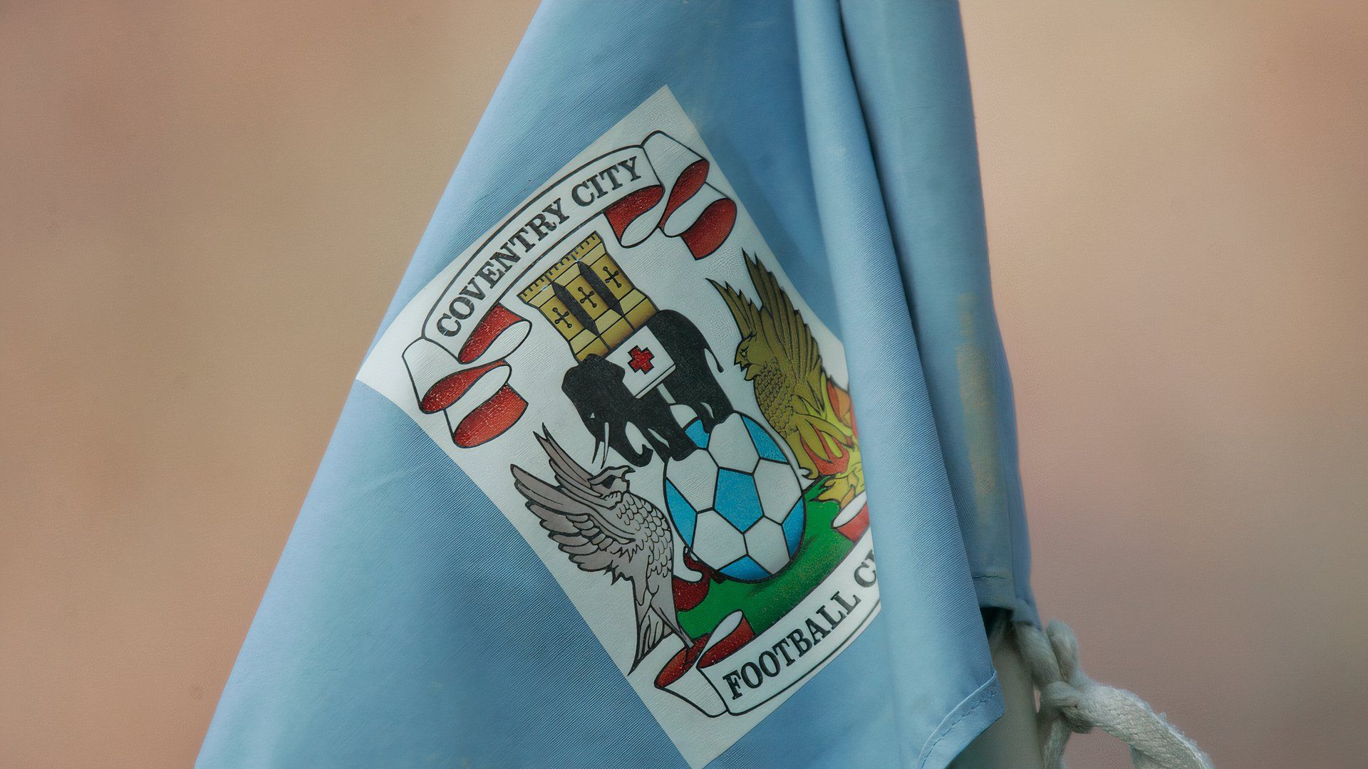 Coventry City corner flag