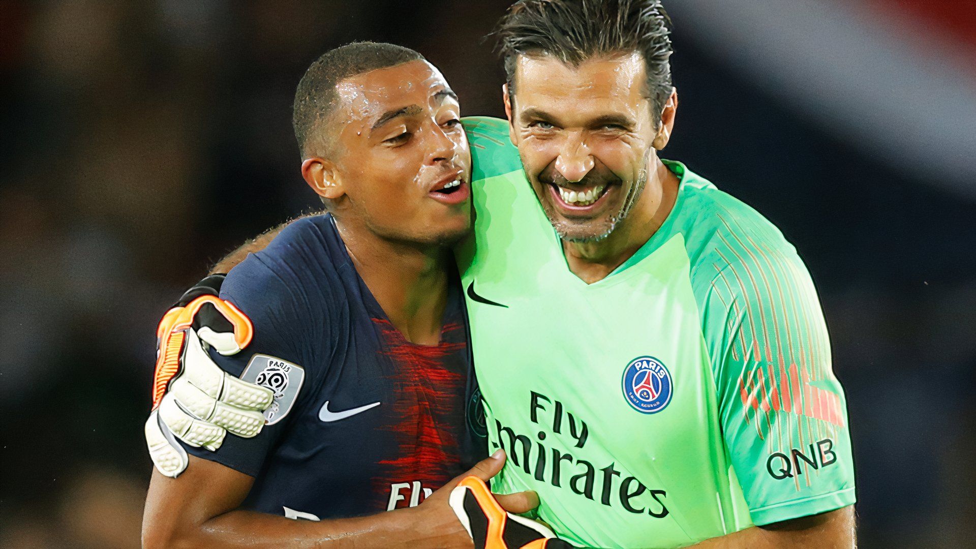 Antoine Bernede and Gianluigi Buffon