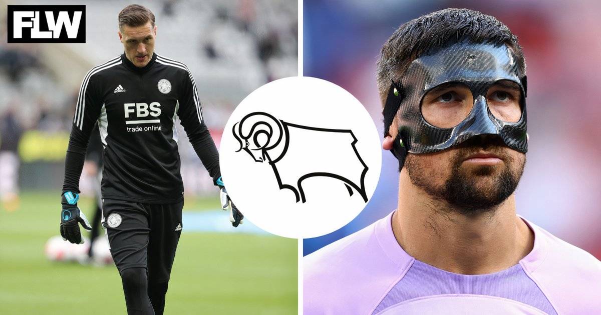Derby County in talks for Leicester City goalkeeper Daniel Iversen with ...