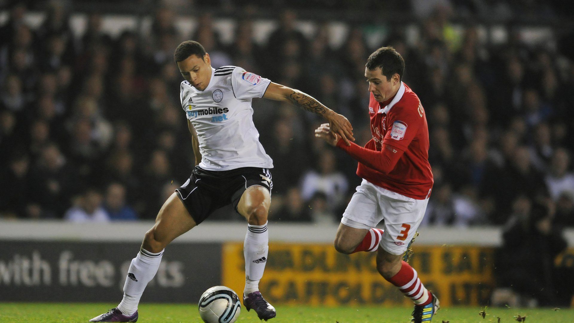 Nathan Tyson, Derby County vs Nottingham Forest