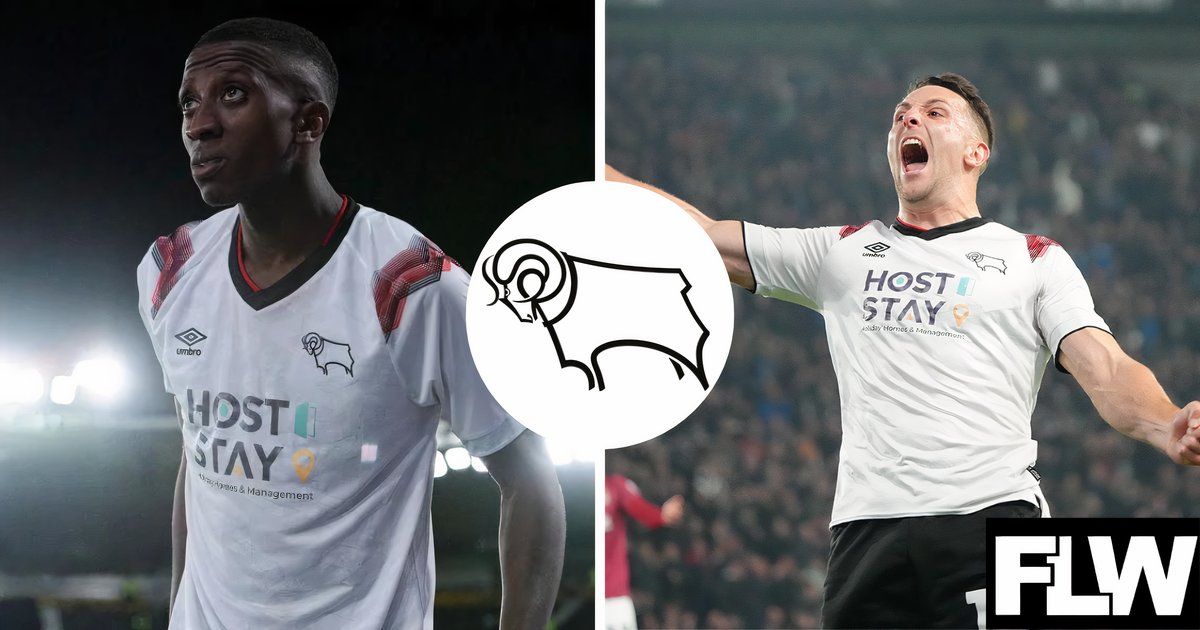 2 Derby County players likely to leave by 11pm on Friday 30th August