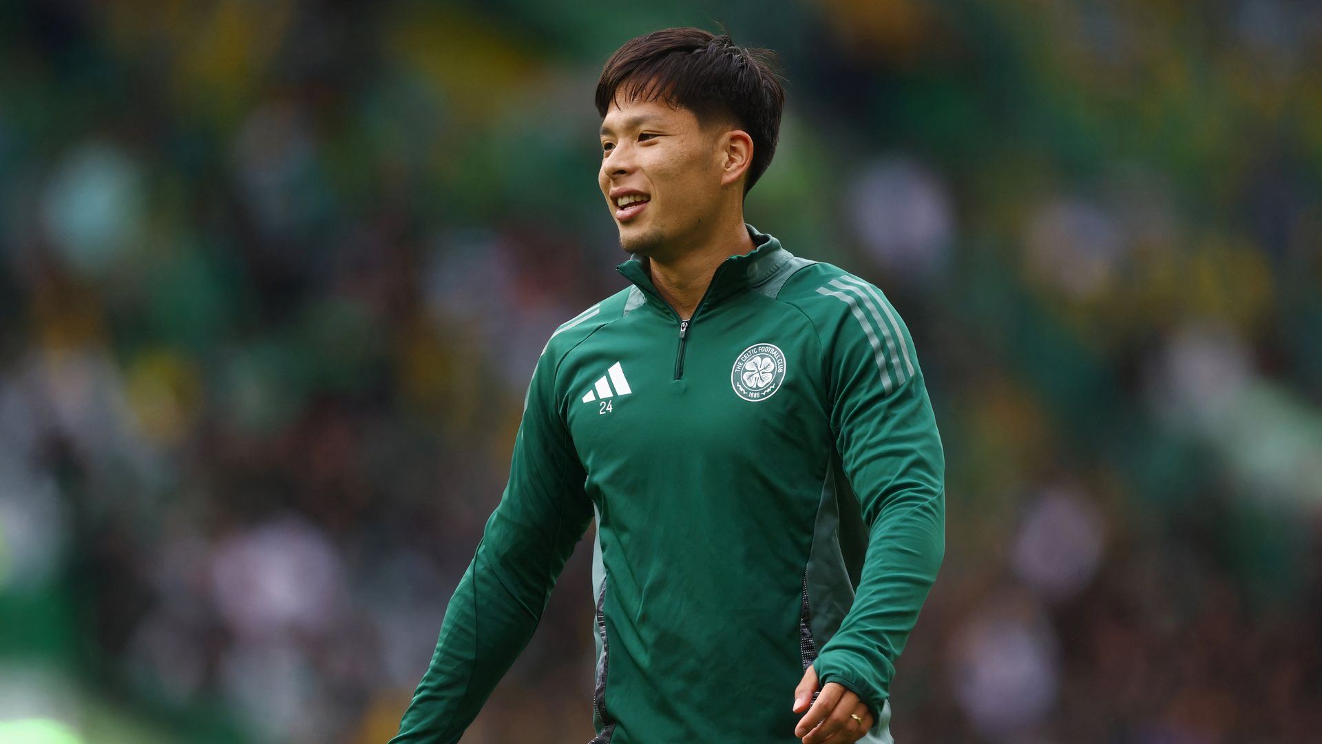 Tomoki Iwata of Celtic