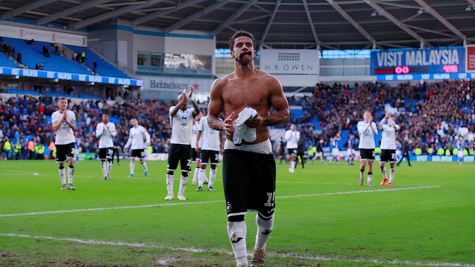 Wayne Routleg Swansea City: Wayne Routledge never looked back after Newcastle United ...
