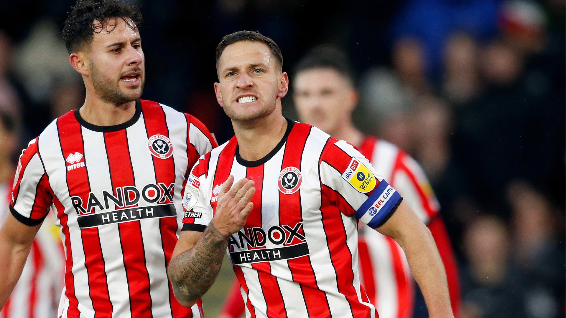 Billy Sharp in action for Sheffield United