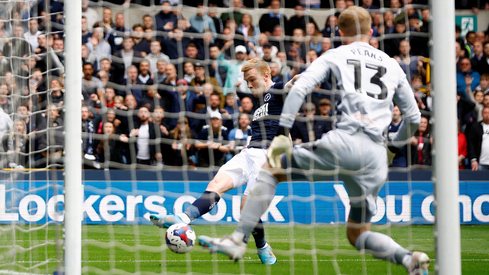 Duncan Watmore scores for Millwall