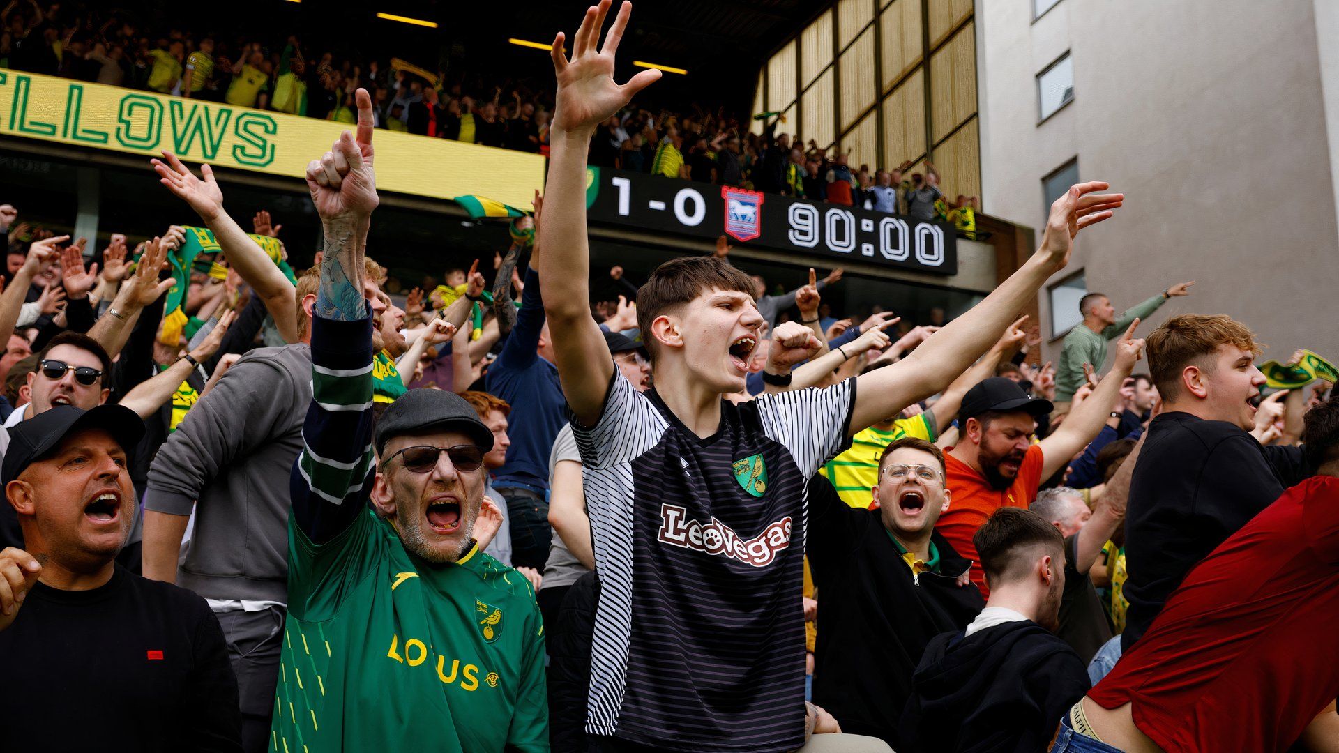 Norwich City fans