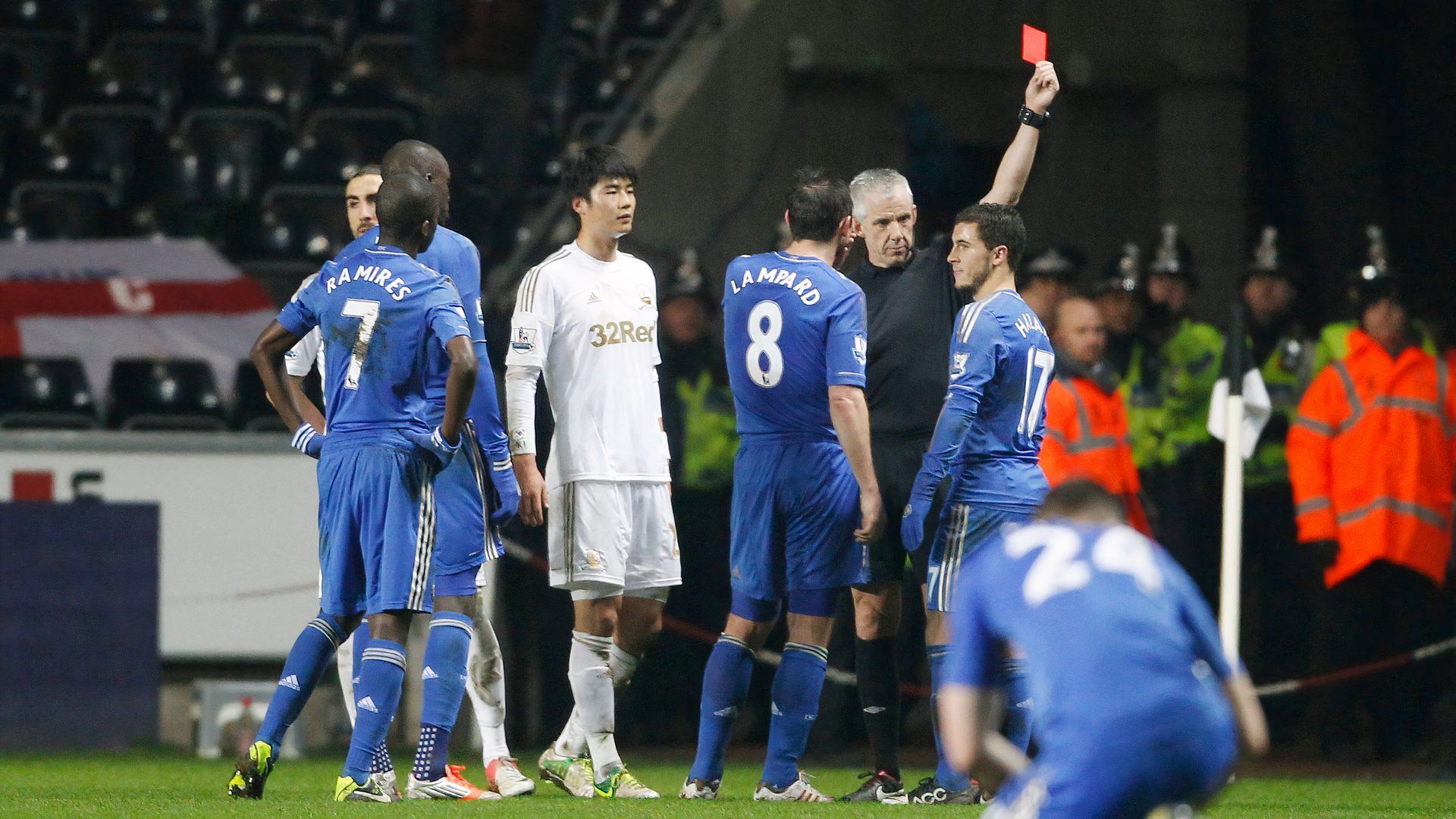 Swansea City Eden Hazard, Chelsea incident will never be