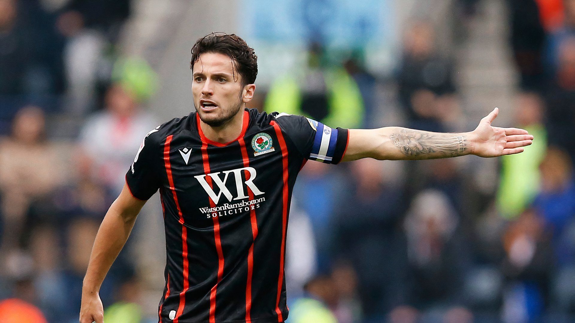 Lewis Travis of Blackburn Rovers