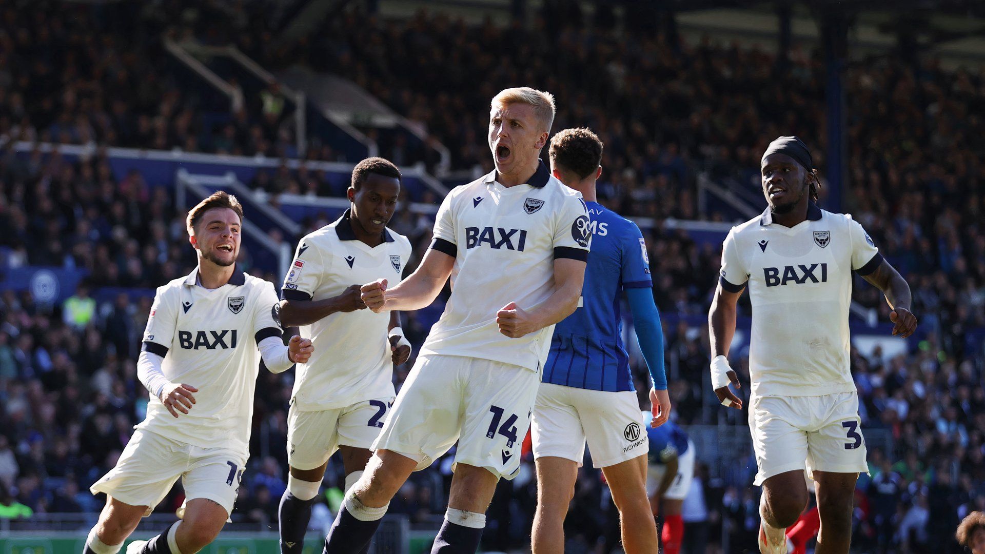 Louie Sibley, Portsmouth vs Oxford United