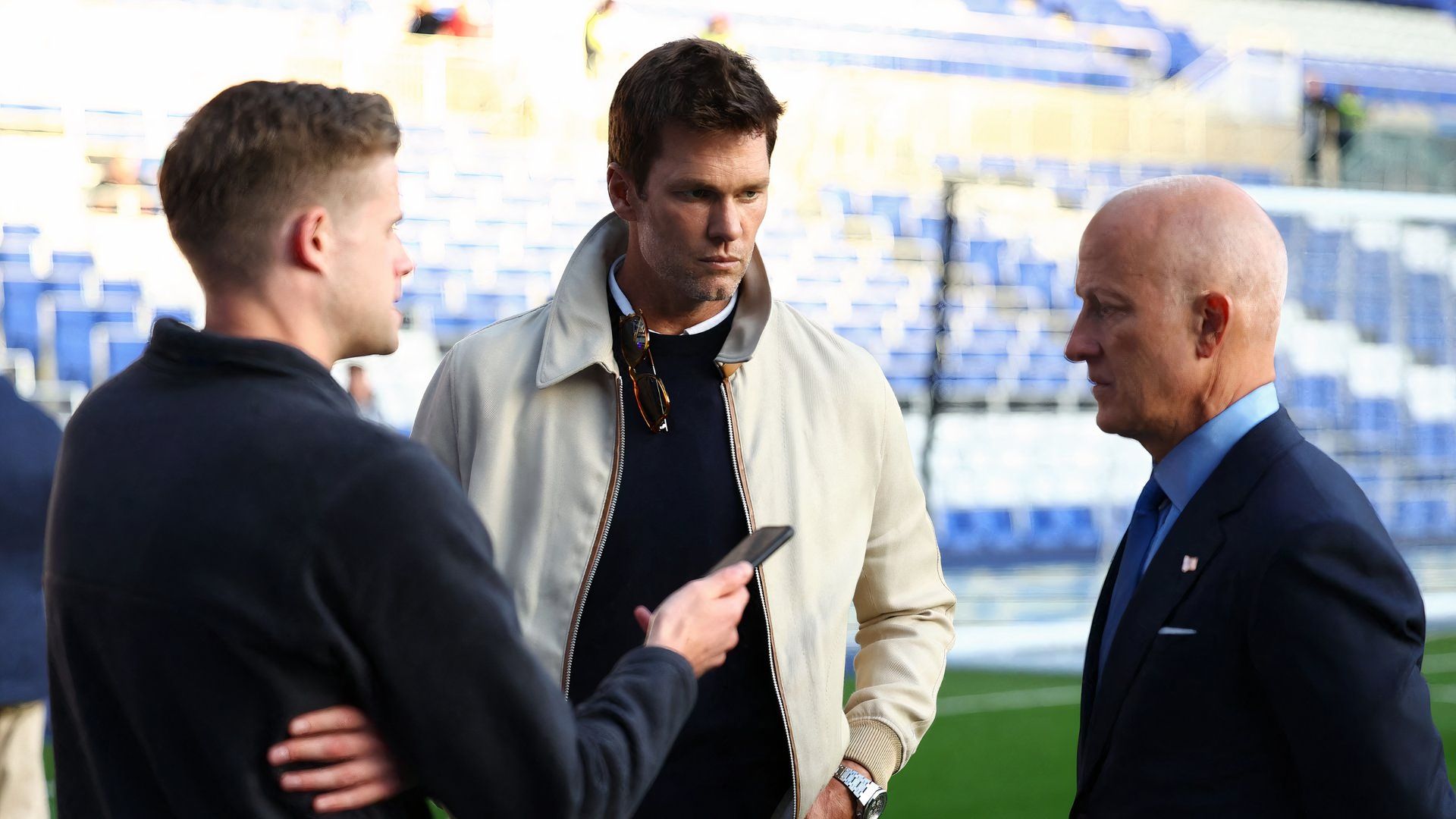 Tom Wagner and Tom Brady at St Andrew's @ Knighthead Park