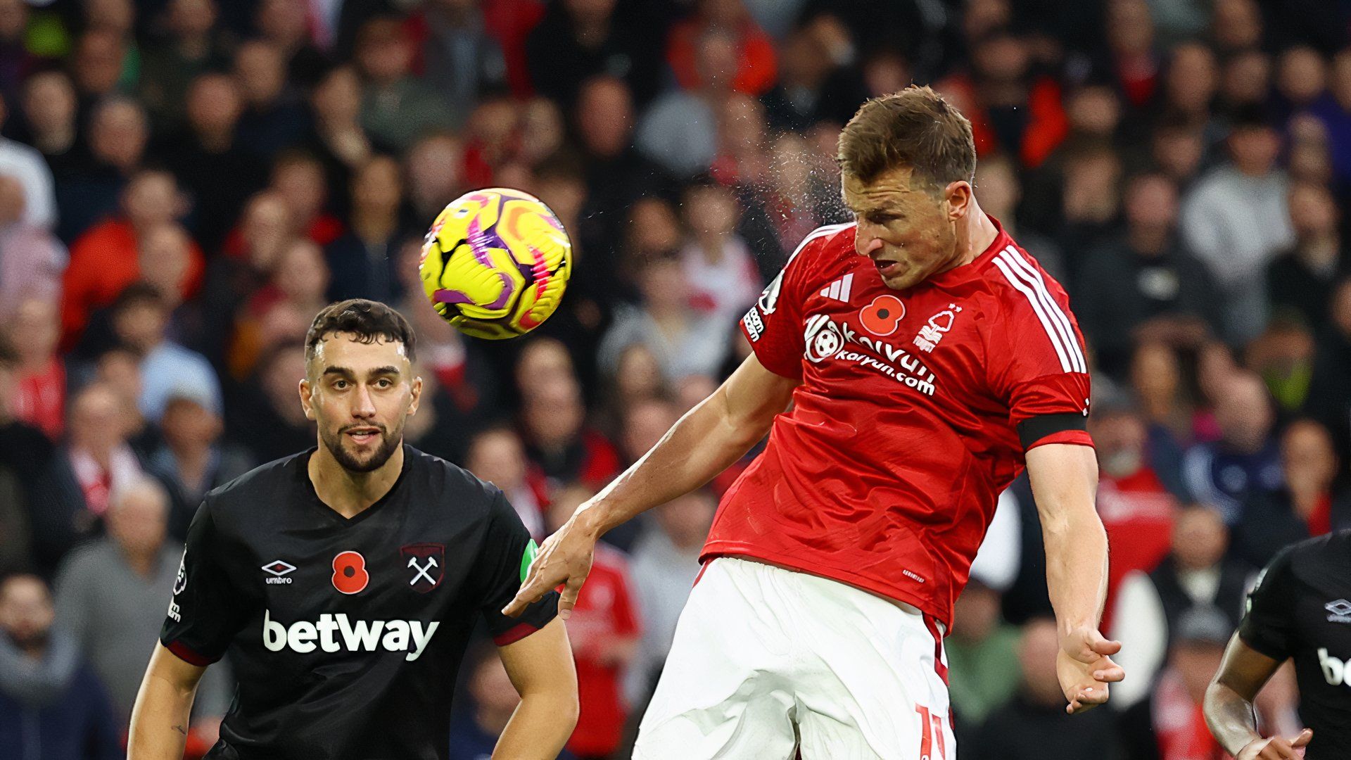 Chris Wood, Nottingham Forest v West Ham United