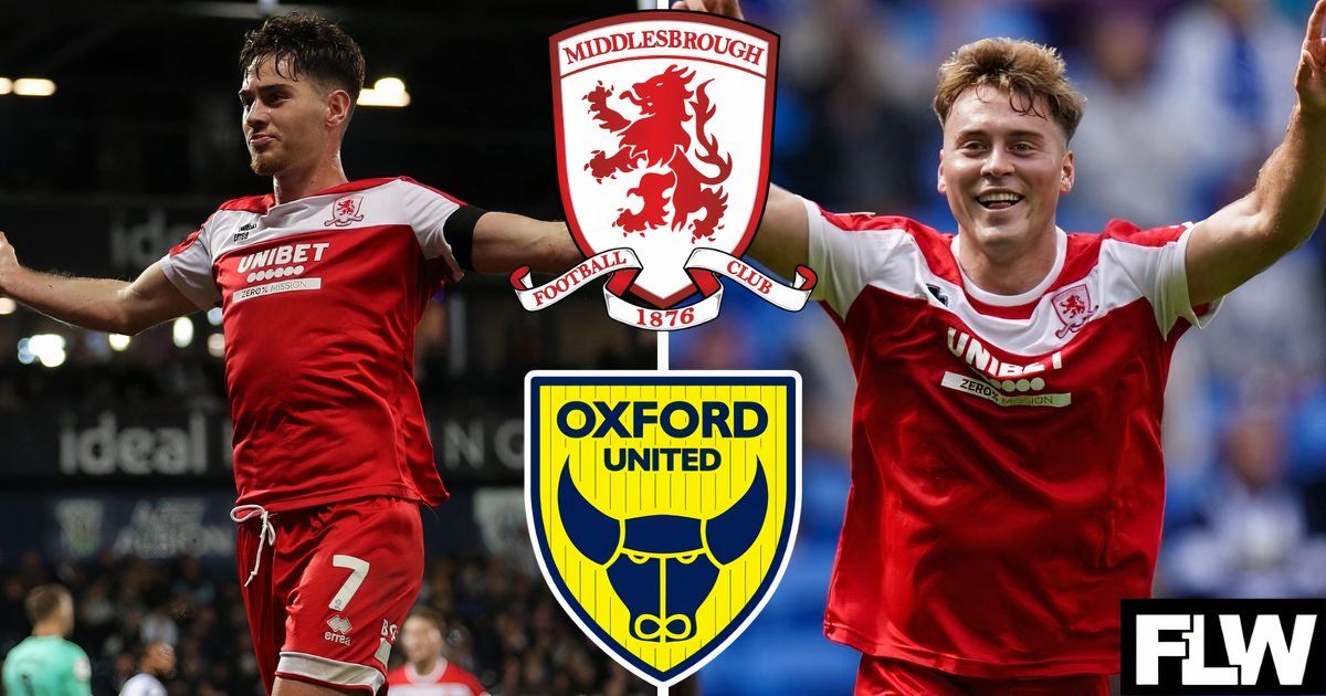 Middlesbrough facing fresh double blow ahead of Oxford United clash