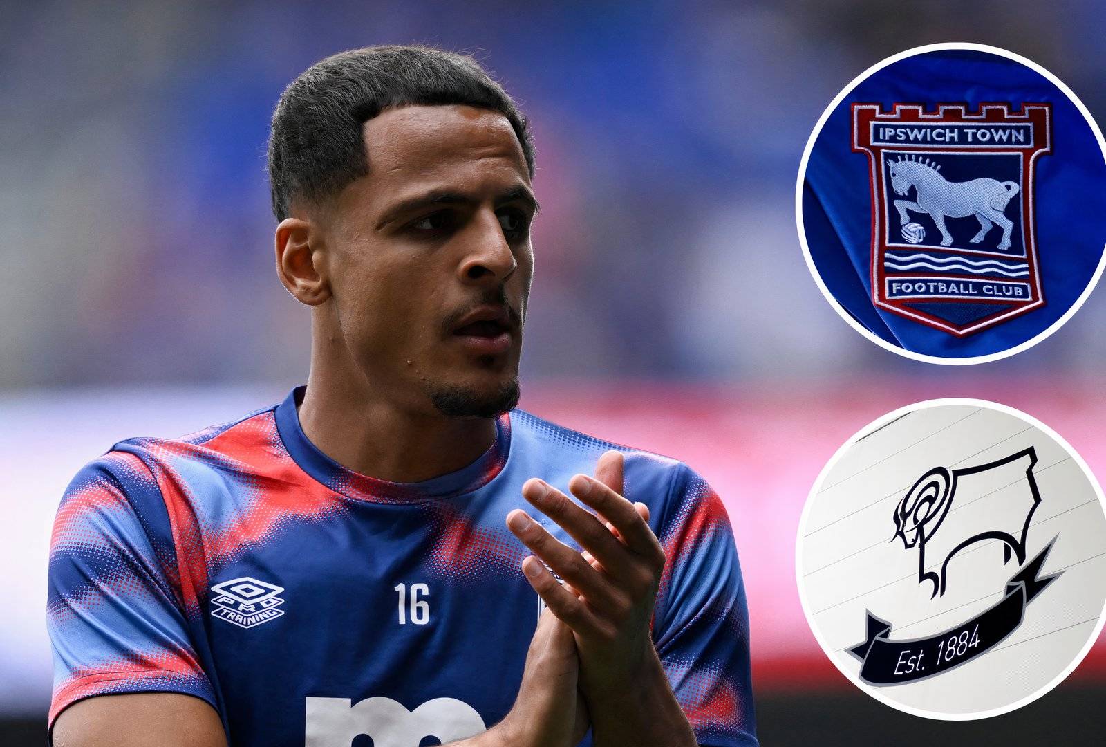 How much Ali Al-Hamadi earns a week at Ipswich Town as Derby
