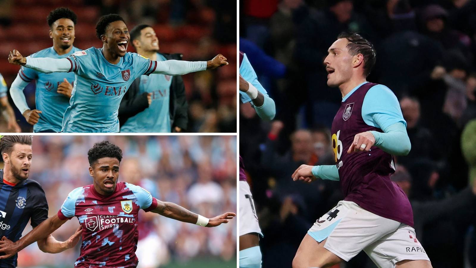 Burnley FC: Nathan Tella, Ian Maatsen react to Conor Roberts v ...
