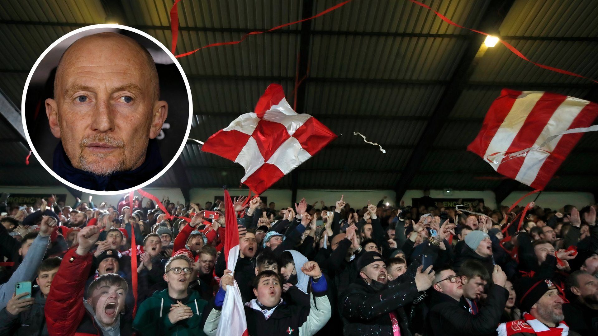 Swindon Town fans, Ian Holloway 