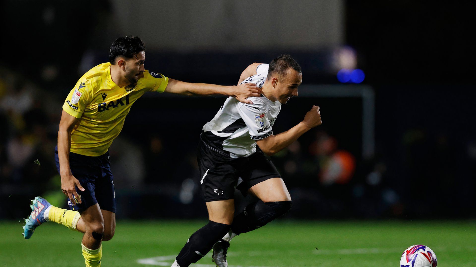 Kane Wilson, Derby County v Oxford United