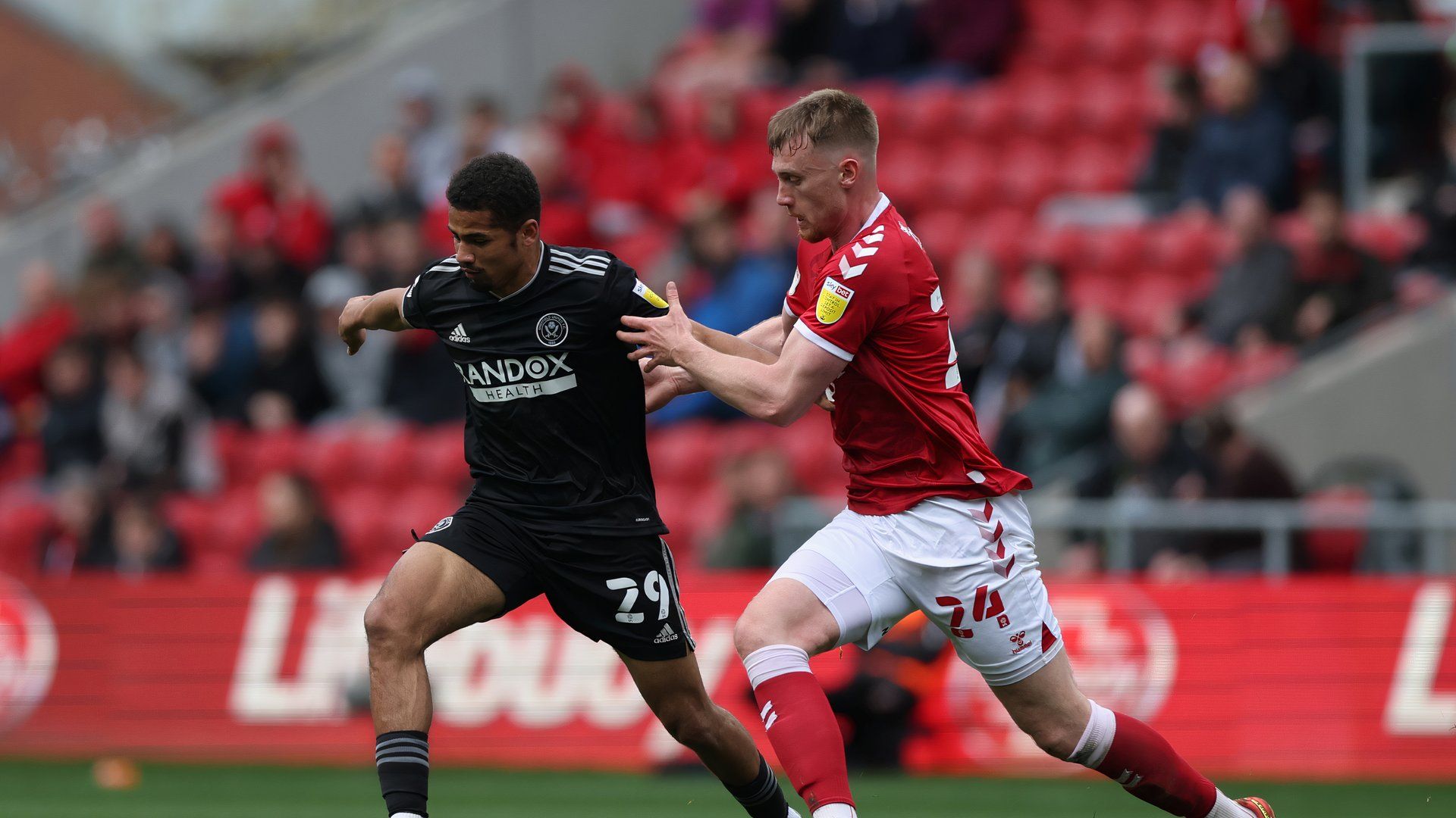 Robbie Cundy, Iliman Ndiaye - Bristol City v Sheffield United