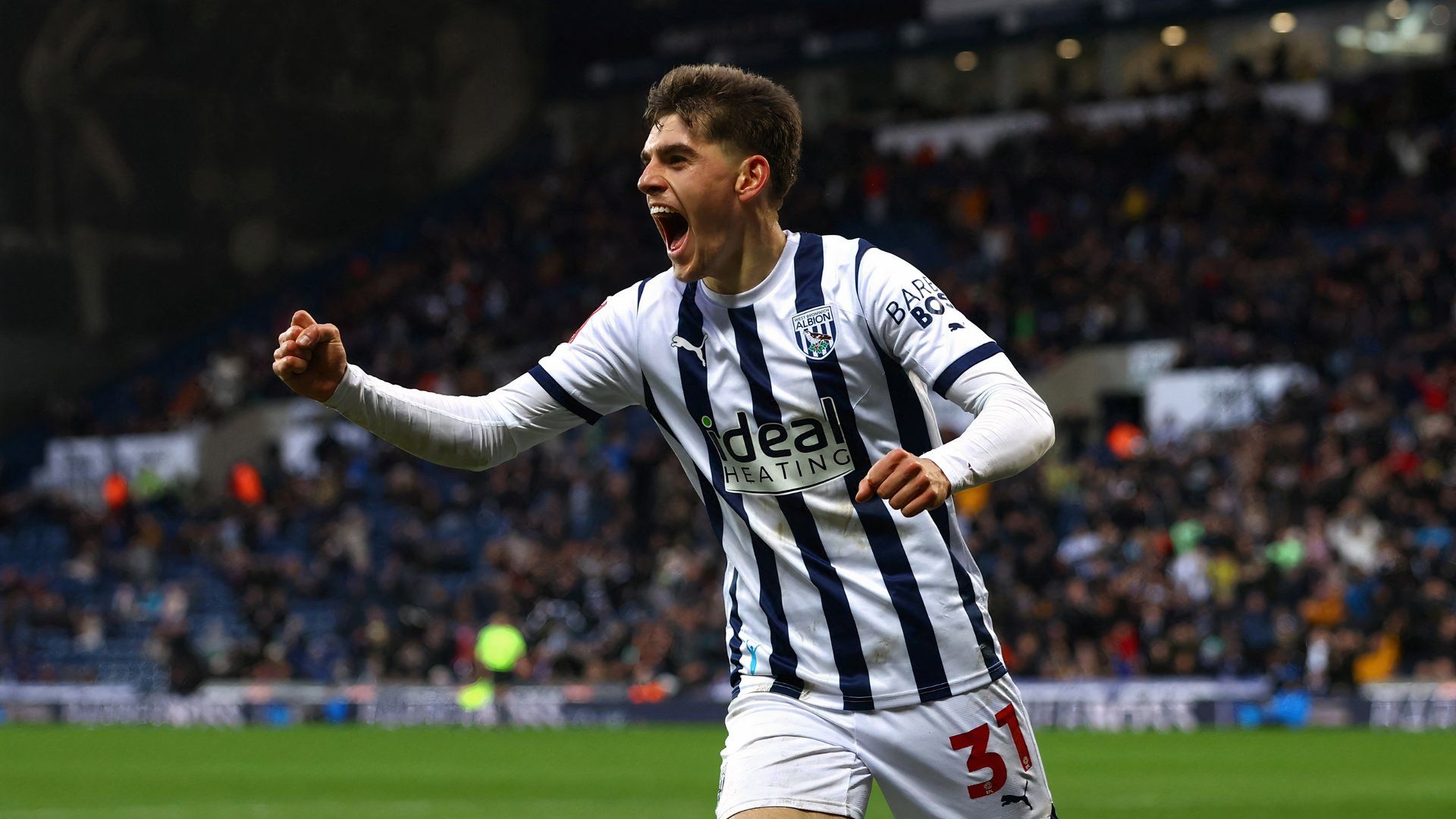 Tom Fellows of West Brom