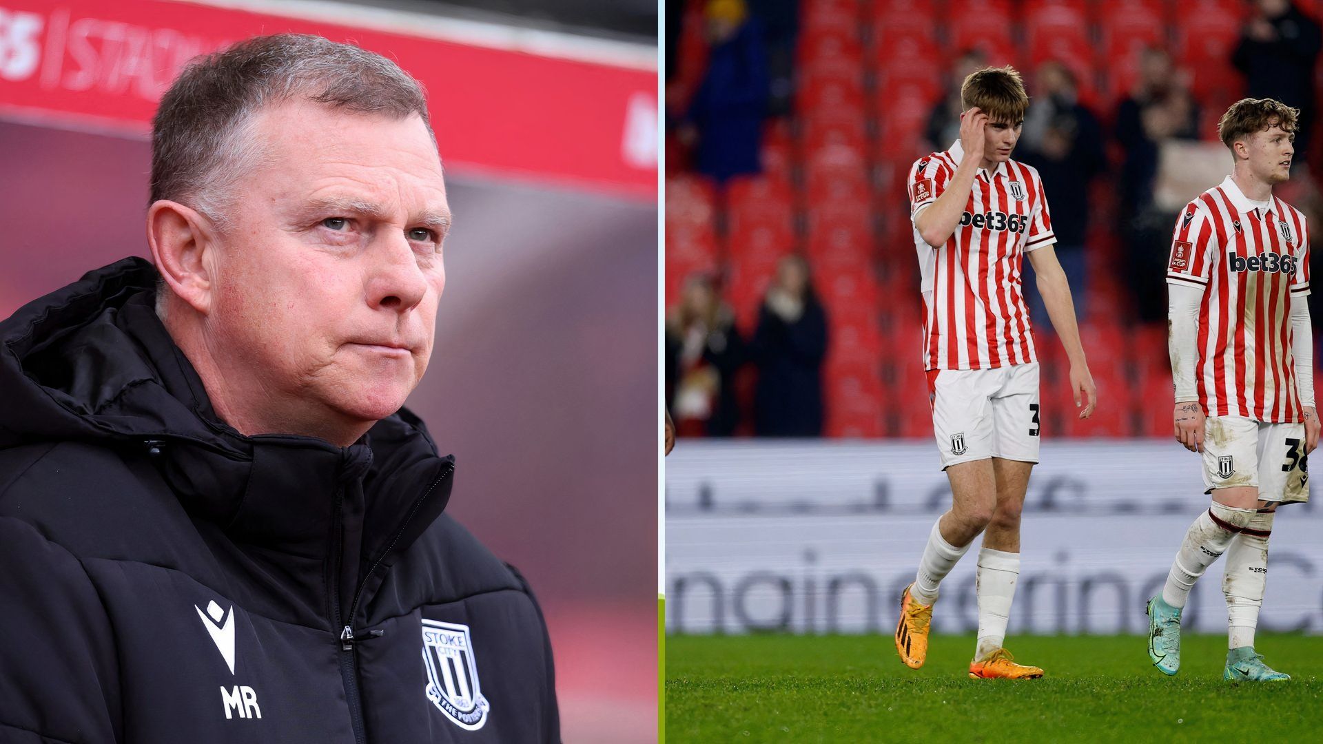 "Does my head in" Mark Robins questions Stoke City, Nathan Lowe doubters