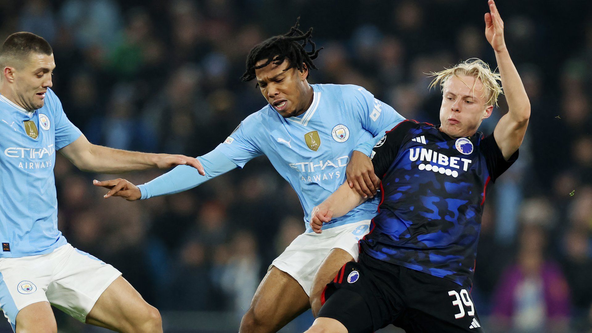Micah Hamilton for Manchester City