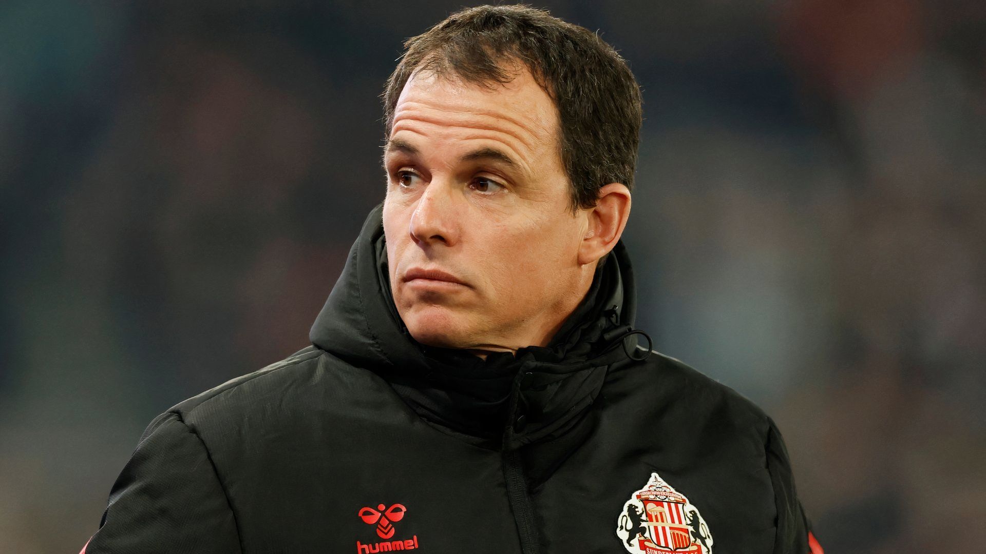 Regis Le Bris in charge of Sunderland vs Derby County