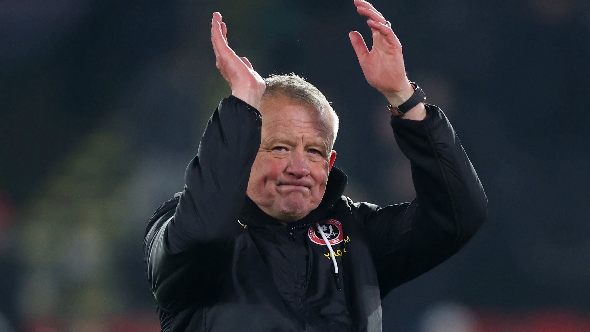 Sheffield United manager Chris Wilder