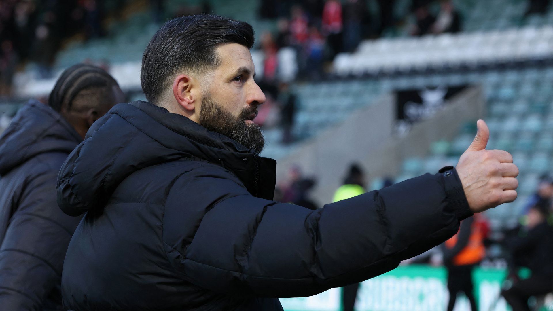 Miron Muslic after Plymouth Argyle's win over Liverpool