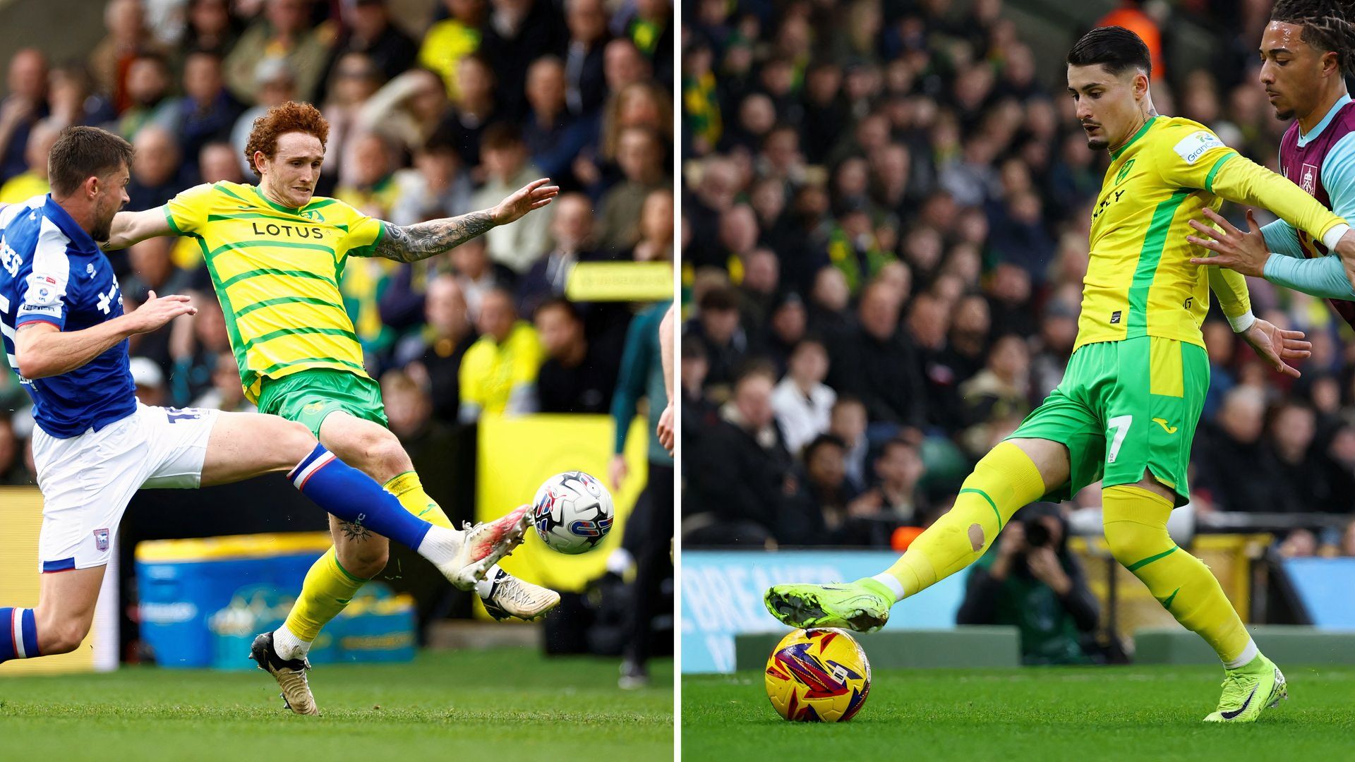 Norwich City Josh Sargent Borja Sainz