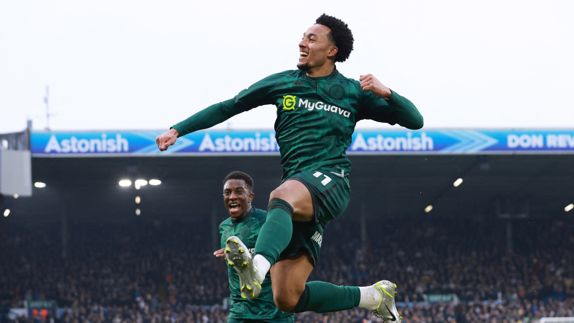 femi azeez millwall in text