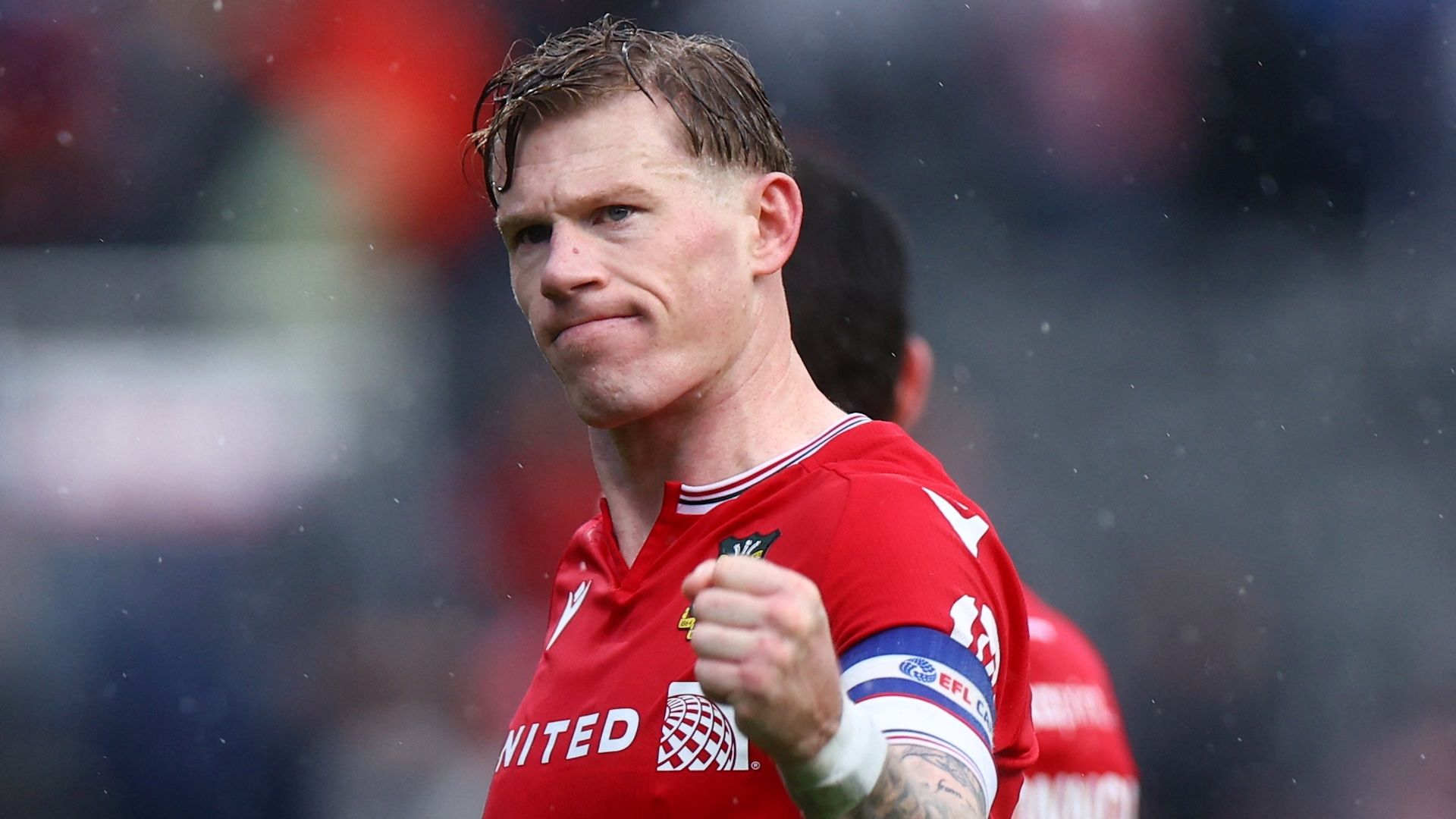 James McClean of Wrexham