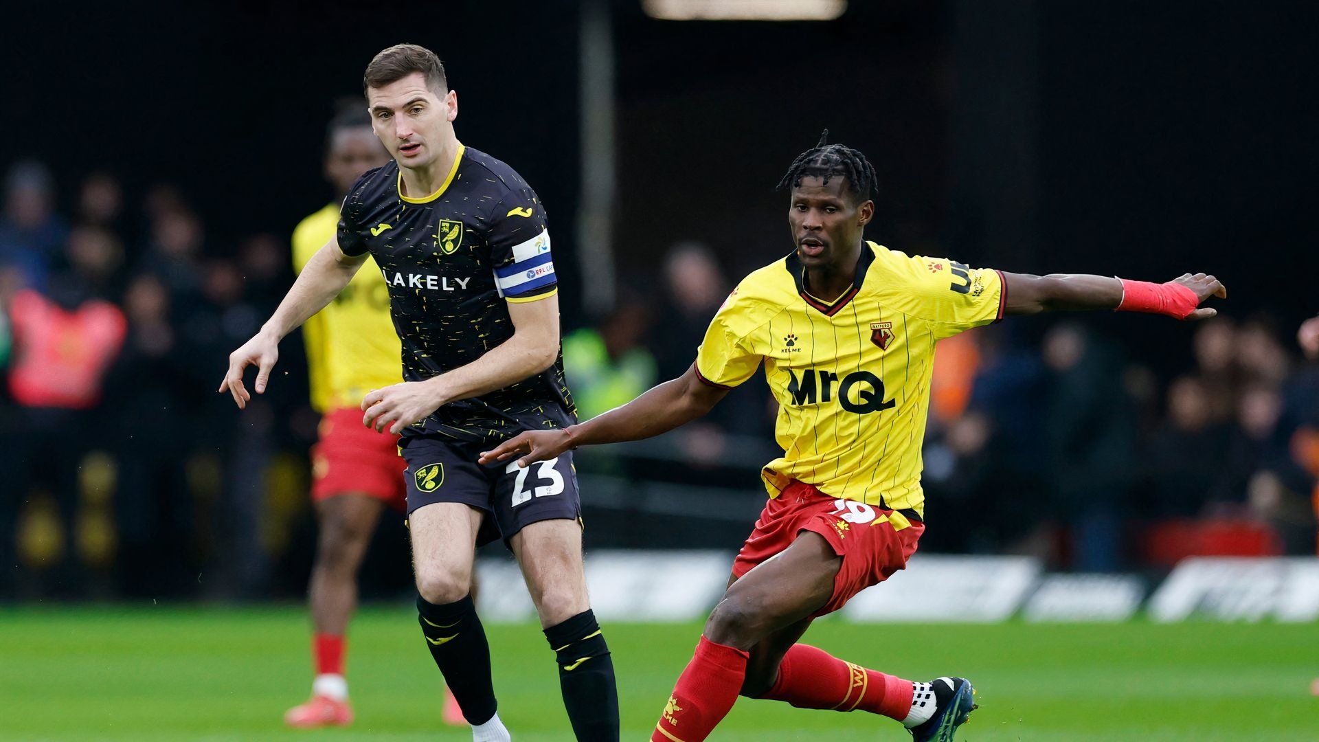 Kenny McLean for Norwich City vs Watford