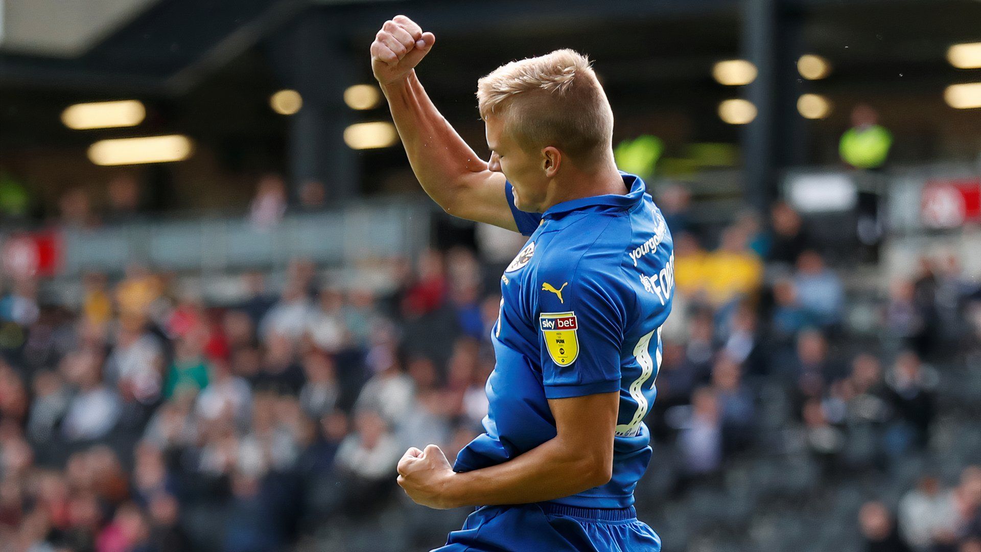 Marcus Forss AFC Wimbledon vs MK Dons