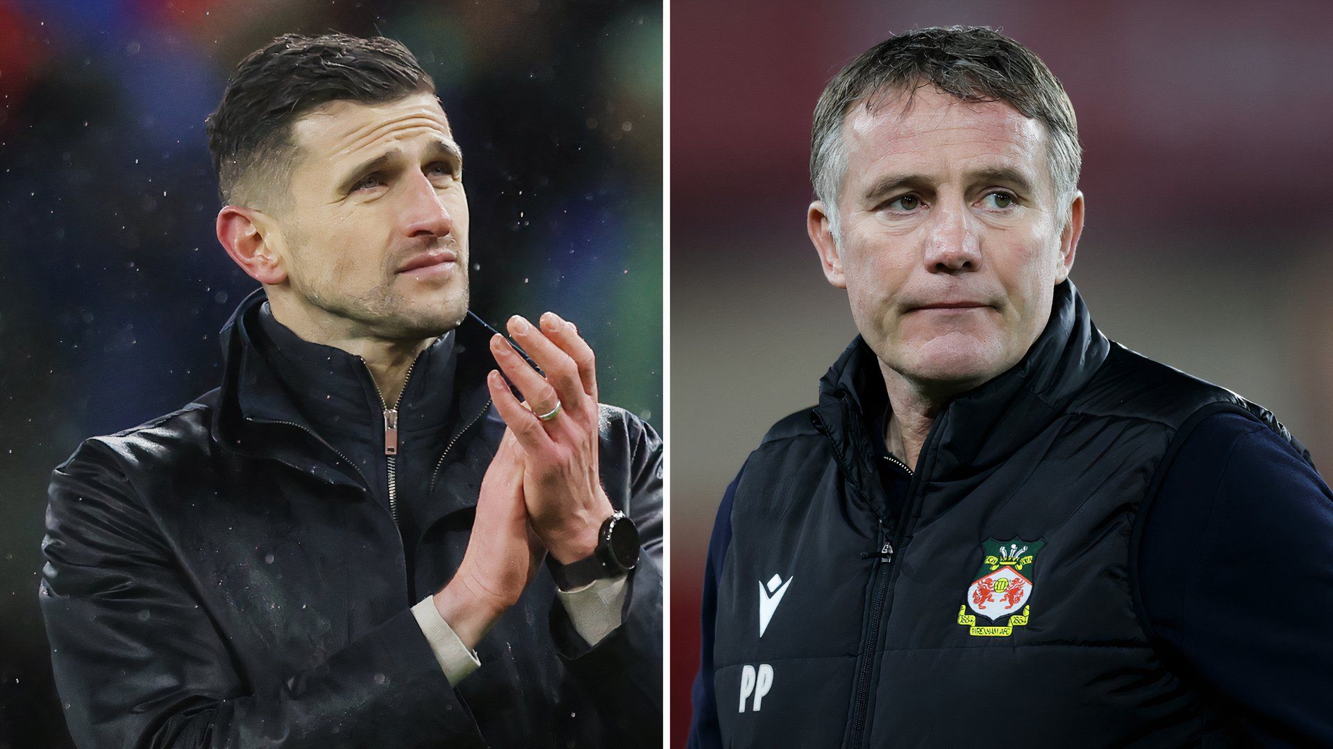 john mousinho portsmouth fc phil parkinson wrexham afc