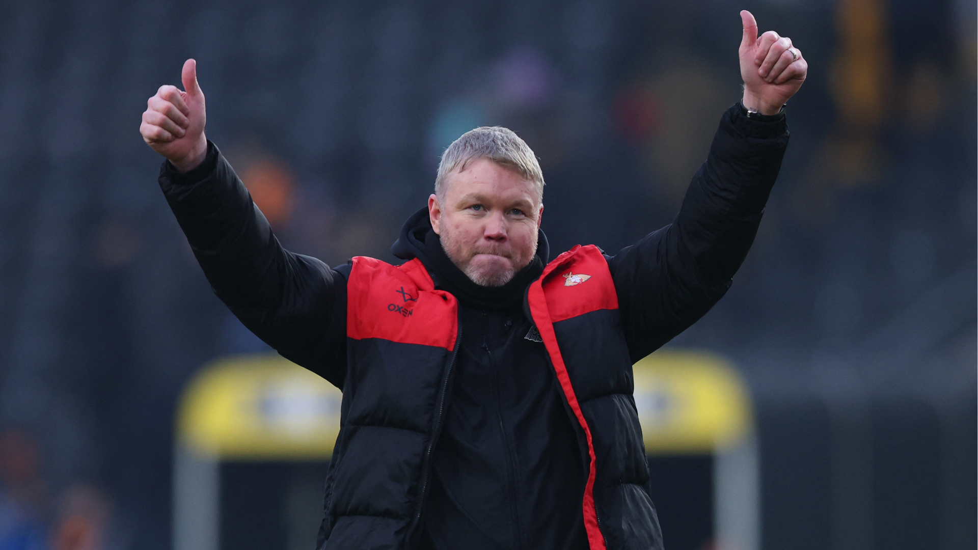 Doncaster Rovers manager Grant McCann