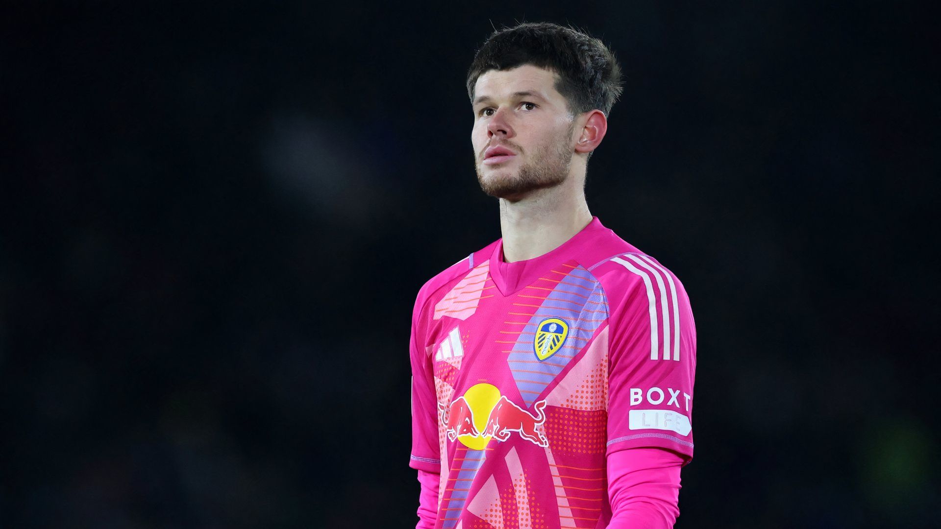 Illan Meslier of Leeds United vs Oxford United