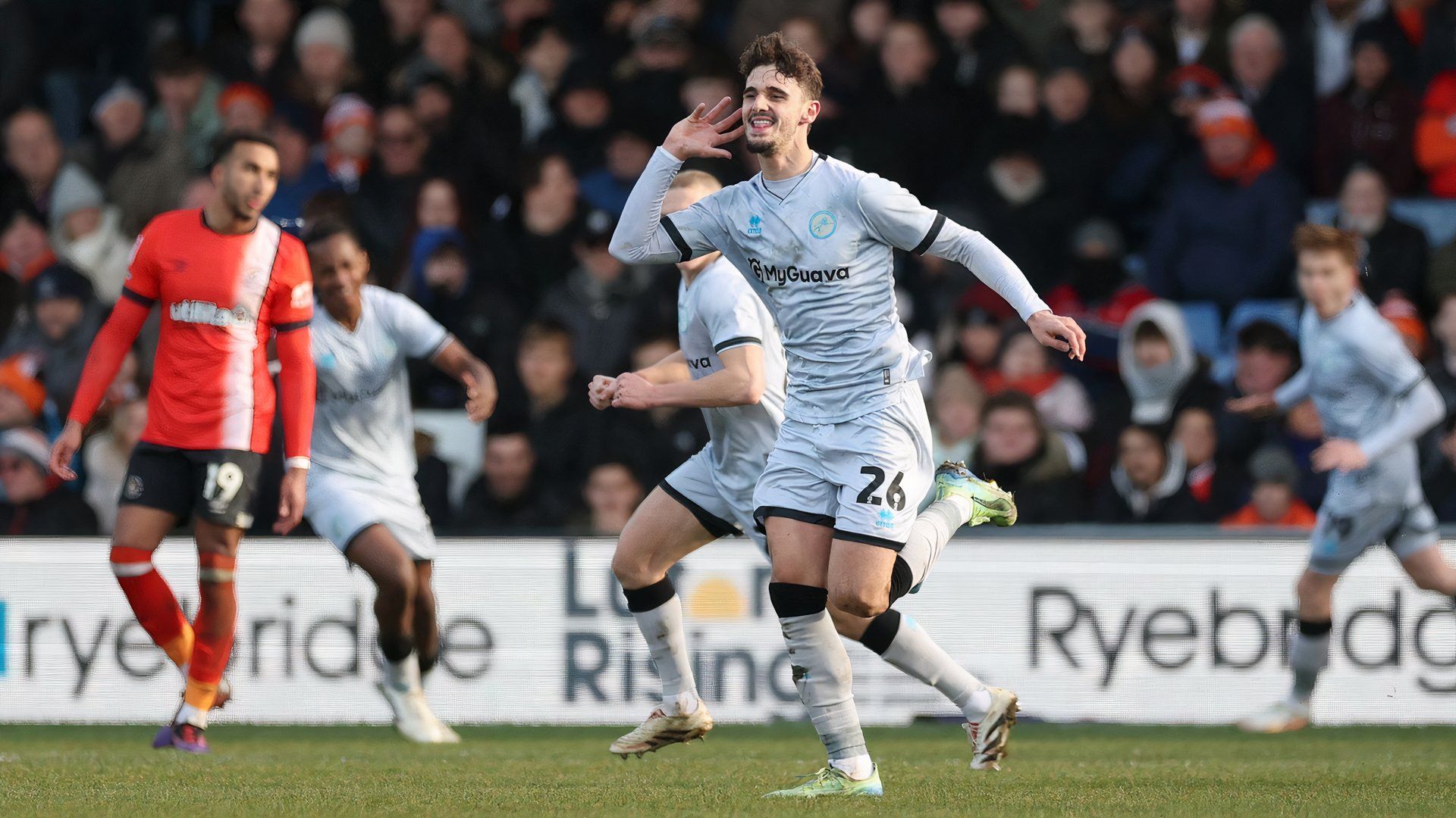 Mihailo Ivanovic scores for Millwall vs Luton Town
