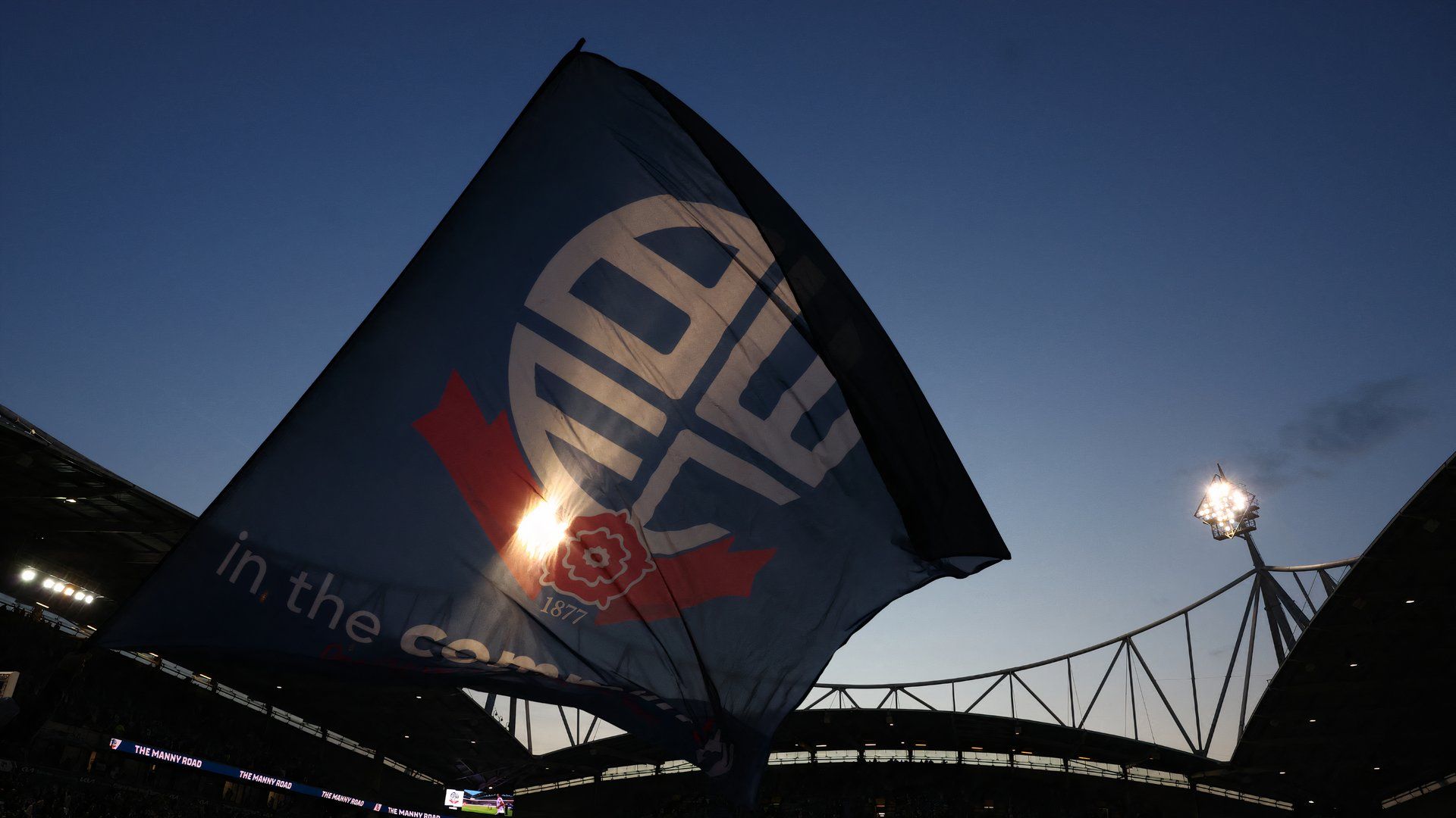 Bolton Wanderers Flag