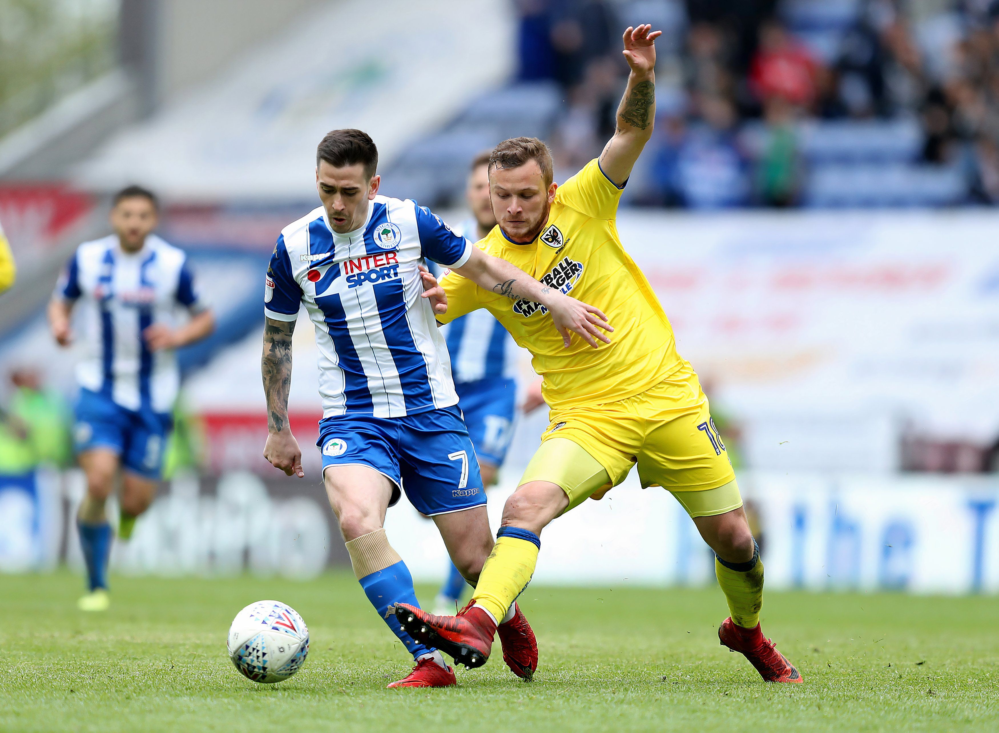 jamie walker wigan athletic