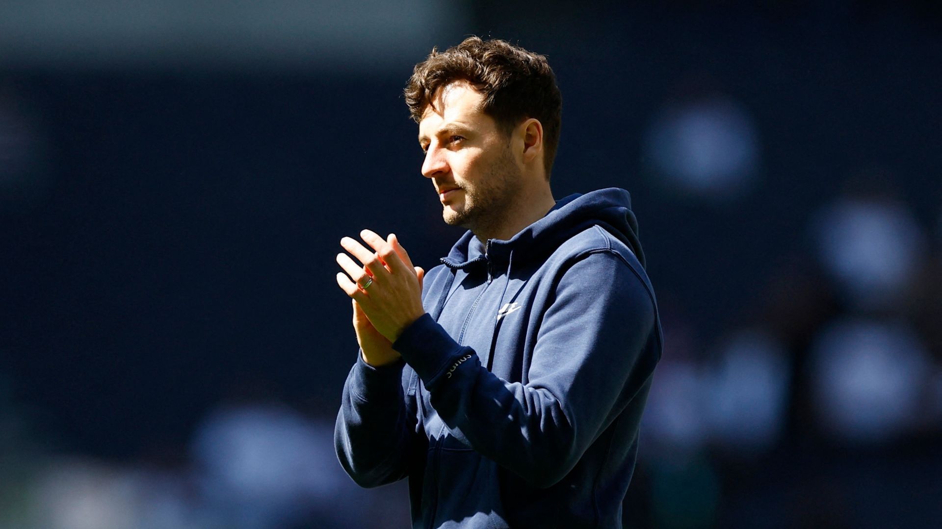 West Brom manager Ryan Mason