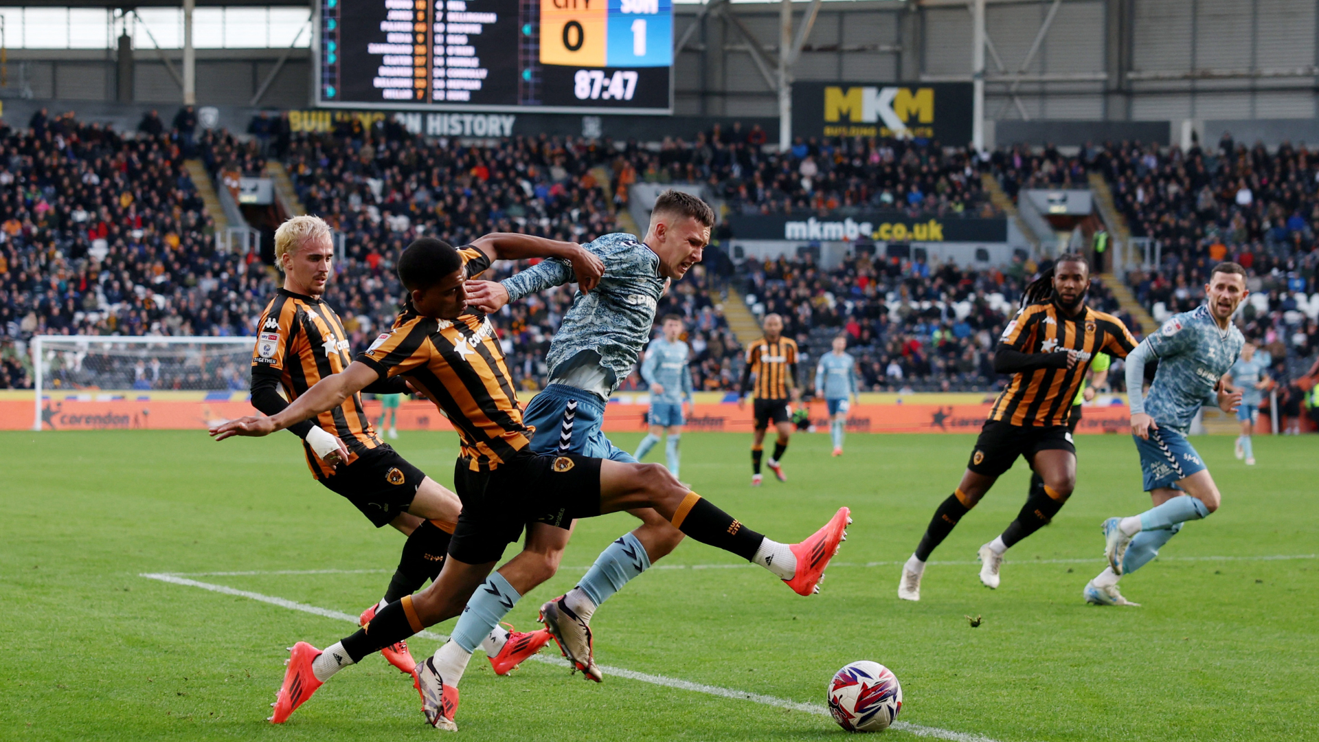 Cody Drameh in action for Hull City
