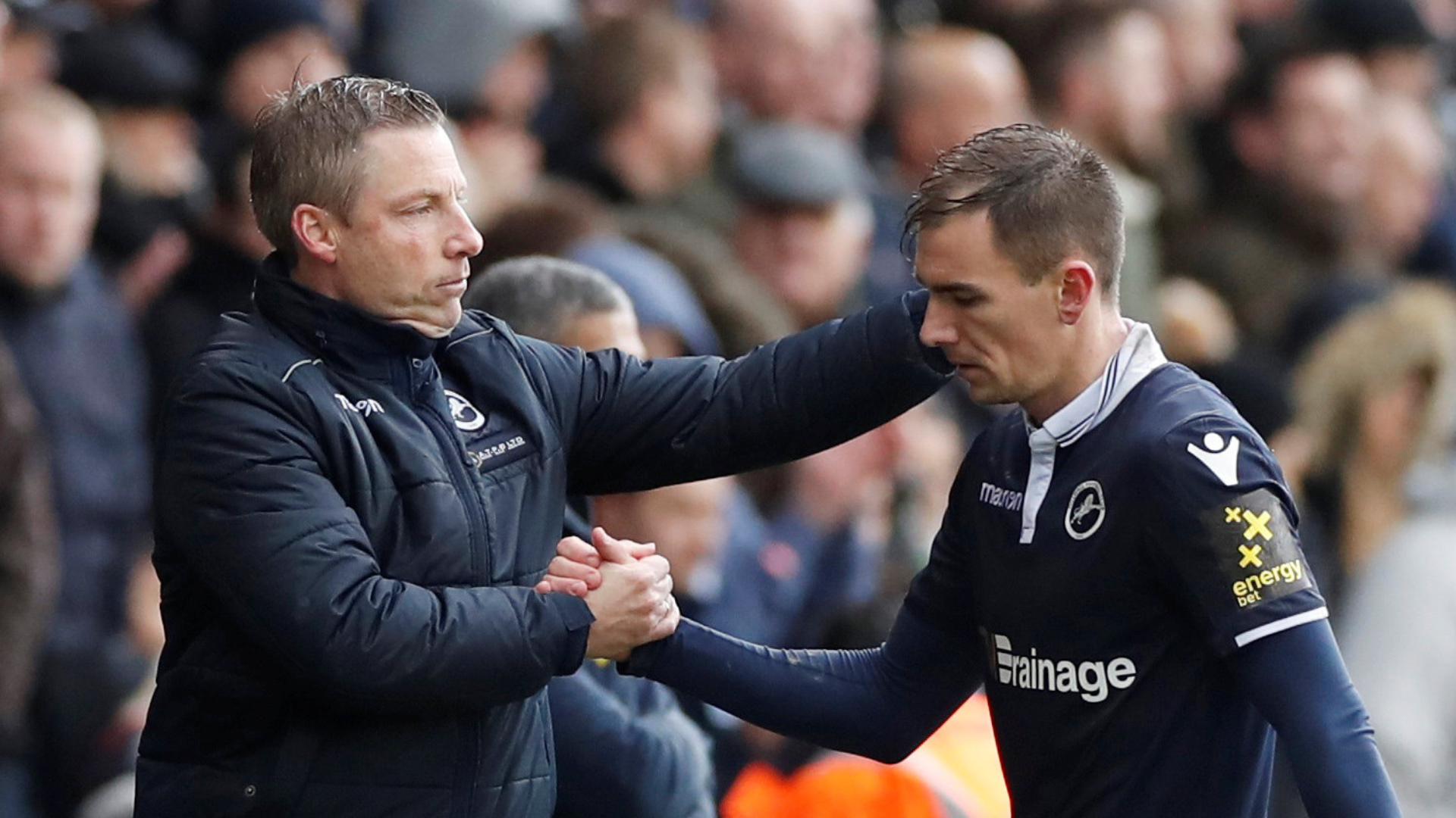 Neil Harris and Jed Wallace