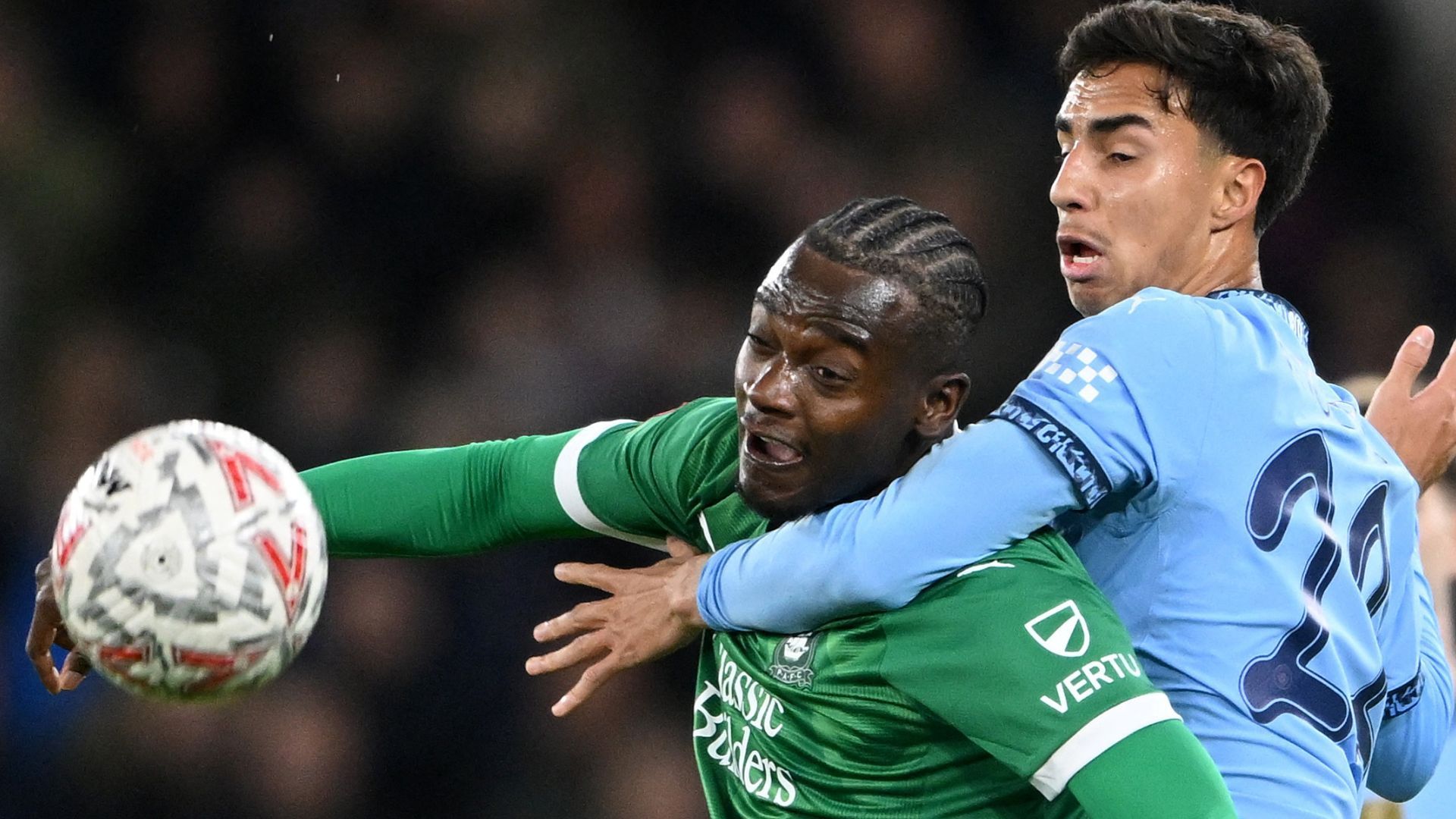 Plymouth Argyle's Mustapha Bundu