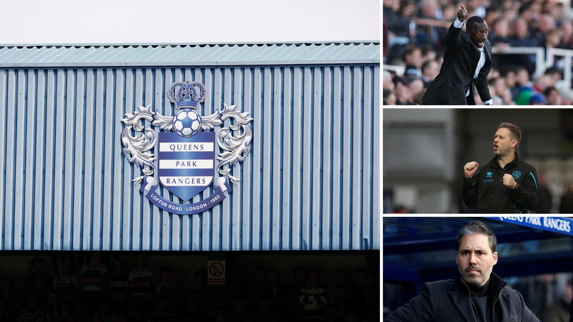 Jimmy Floyd Hasselbaink x Michael Beale x Marti Cifuentes - Queens Park Rangers