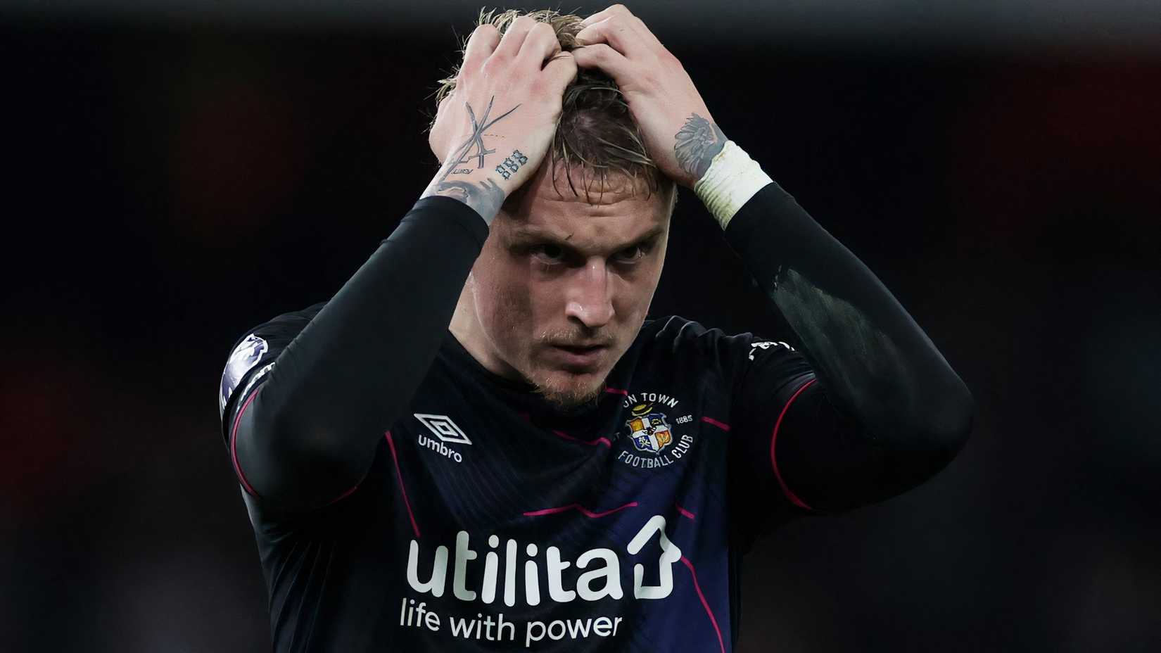 Luton Town's Alfie Doughty