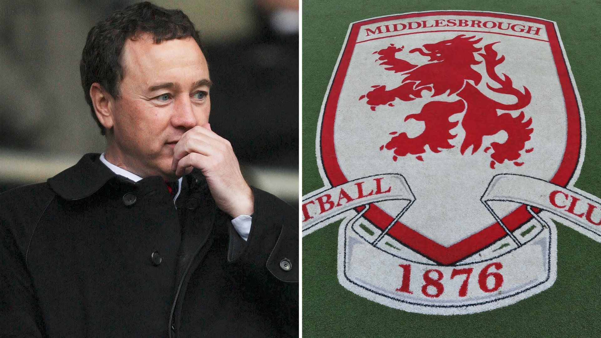 Middlesbrough owner Steve Gibson, Middlesbrough badge