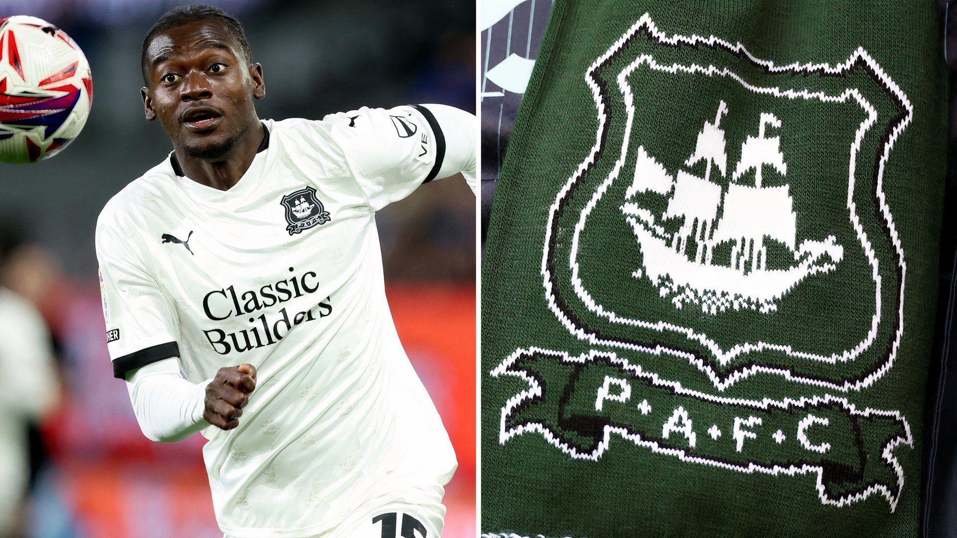 Plymouth Argyle's Mustapha Bundu, Plymouth scarf