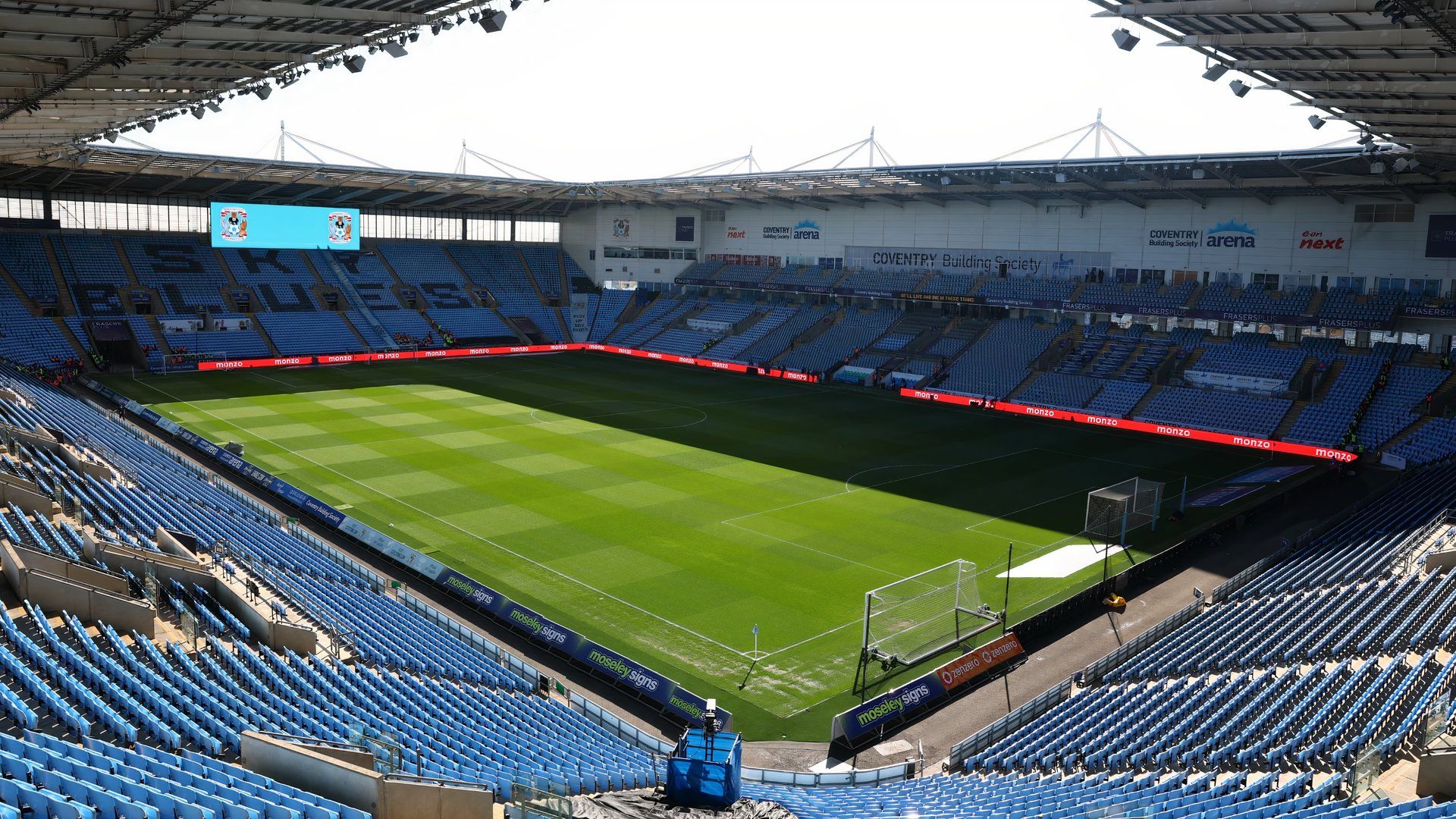 General view of CBS Arena vs Sunderland