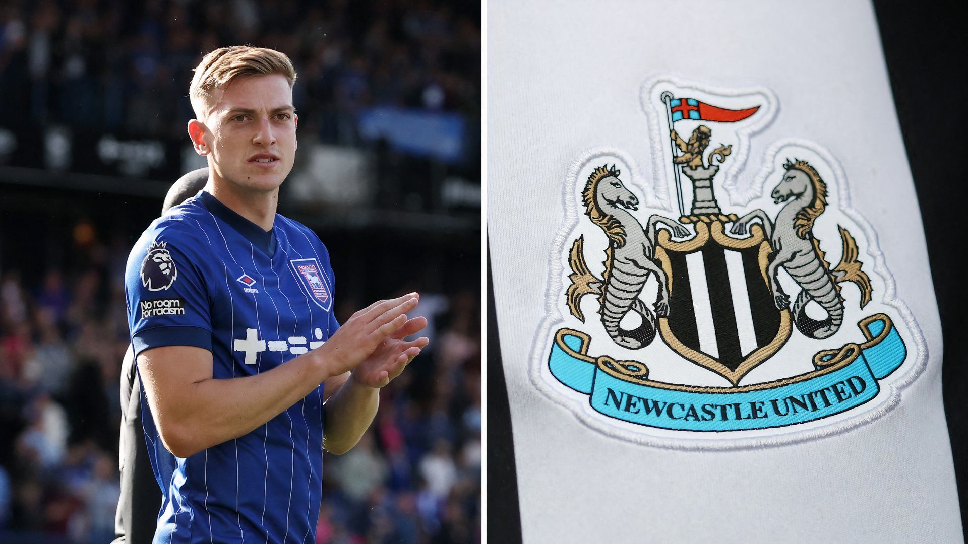 Ipswich Town: Newcastle United development emerges in Chelsea, Man United  transfer battle for Liam Delap