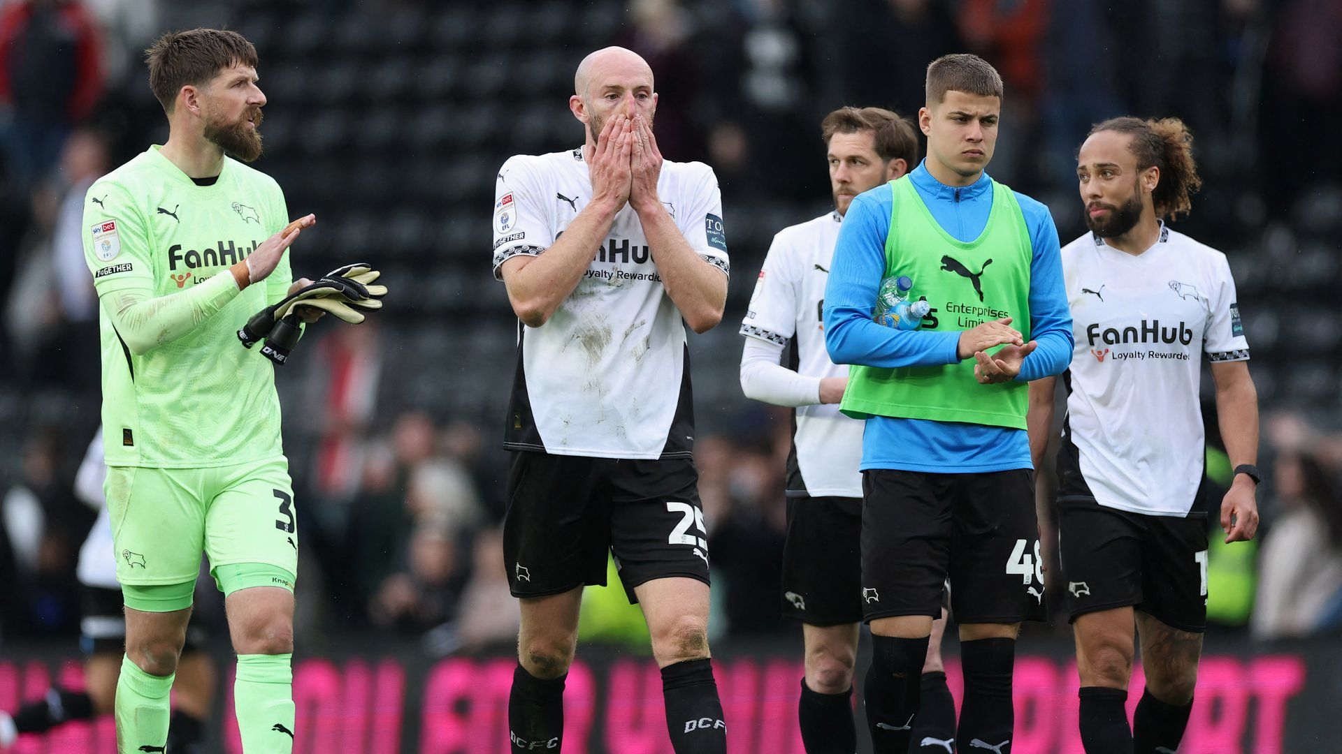 Matt Clarke at Derby County